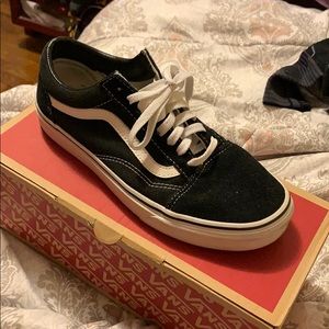 black old skool vans